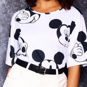 Boohoo x Disney Mickey a Mouse T-Shirt